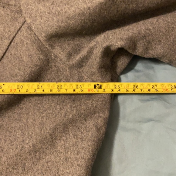 Oleg Cassini Gray Ruffled Versatile Jacket Coat 2X - Picture 10 of 13